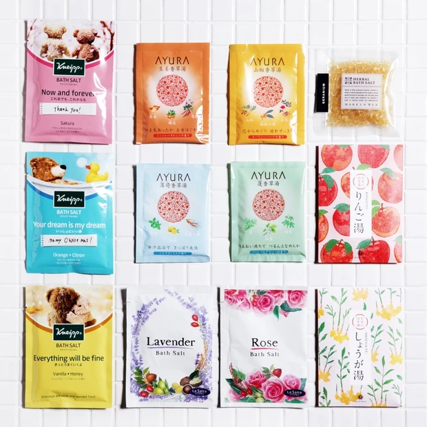 香りも潤いも大満足！【ALL￥300以下】のプチプラバスソルト
