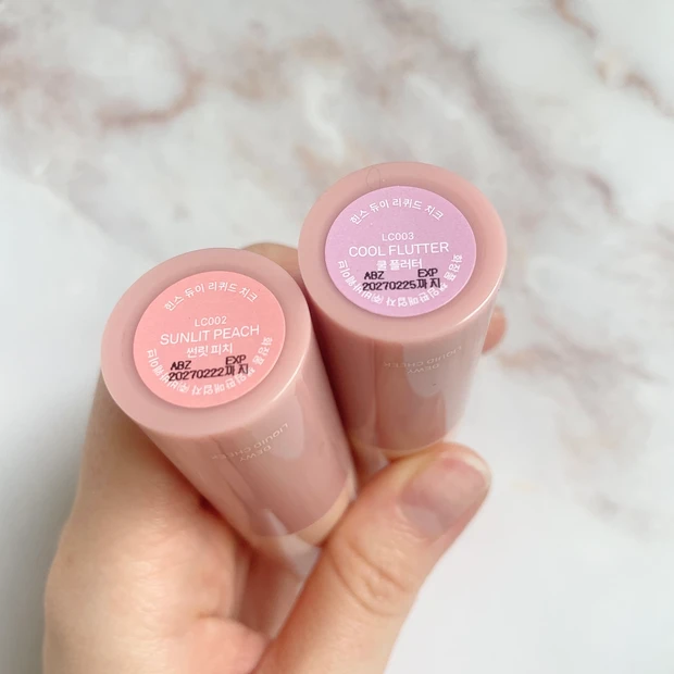 リキッドチーク　人気　比較