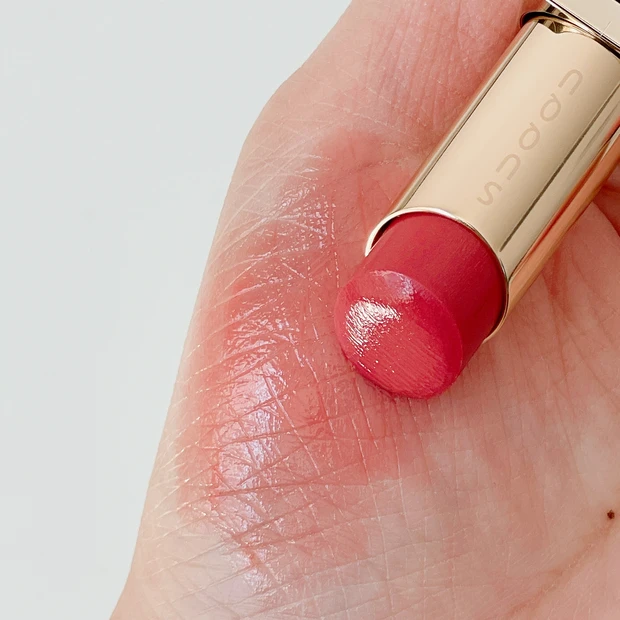 SUQQU モイスチャーグレイズリップスティック 02 儚咲 スウォッチ