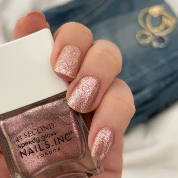 【NAILS.INC】※検証動画あり※ 時短したいセルフネイル派に救世主！45秒で乾くネイルが最高だった！_2_3