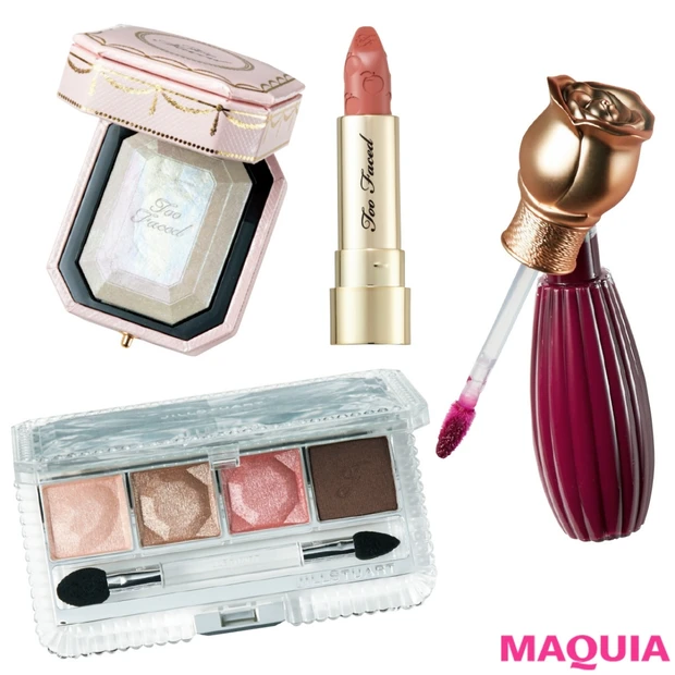 パールが輝くジルスチュアート、可憐な濃密色のラデュレほか、注目ブランドの…