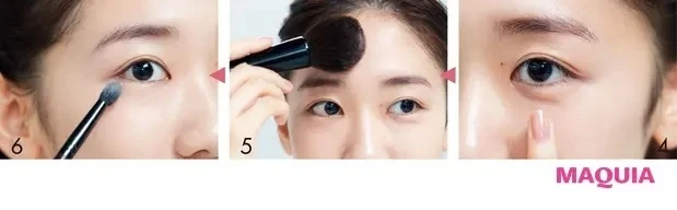 柏木由紀さんの「崩れにくいベースメイク」_メイクのやり方2