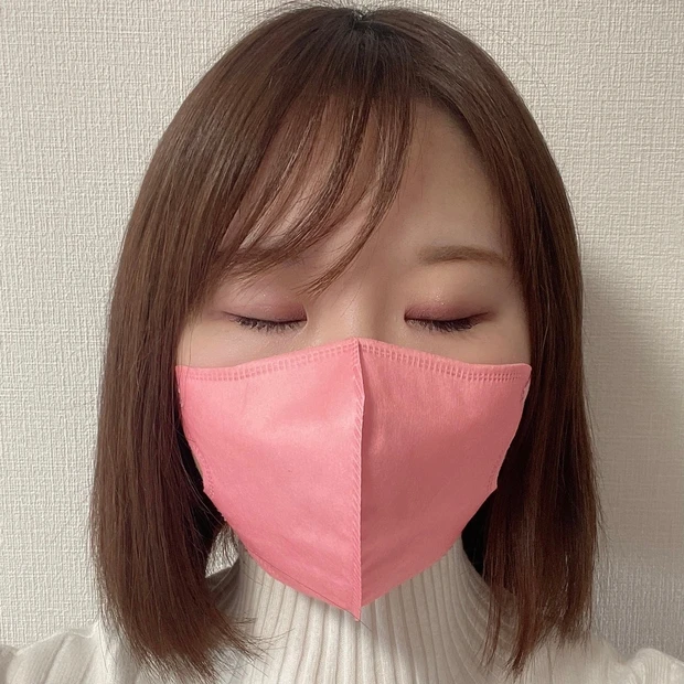 SPUN MASK　立体型　着画