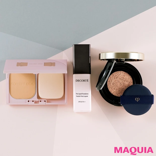 しっとりも軽さも叶えるファンデは？ 美賢者のおすすめBest3を発表