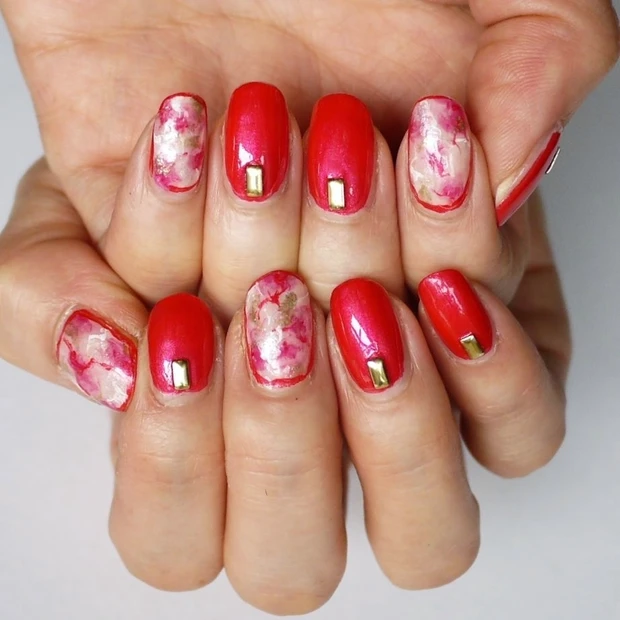 コツさえつかめば簡単＆短時間でできる【マーブルネイル】のやり方を解説！_8