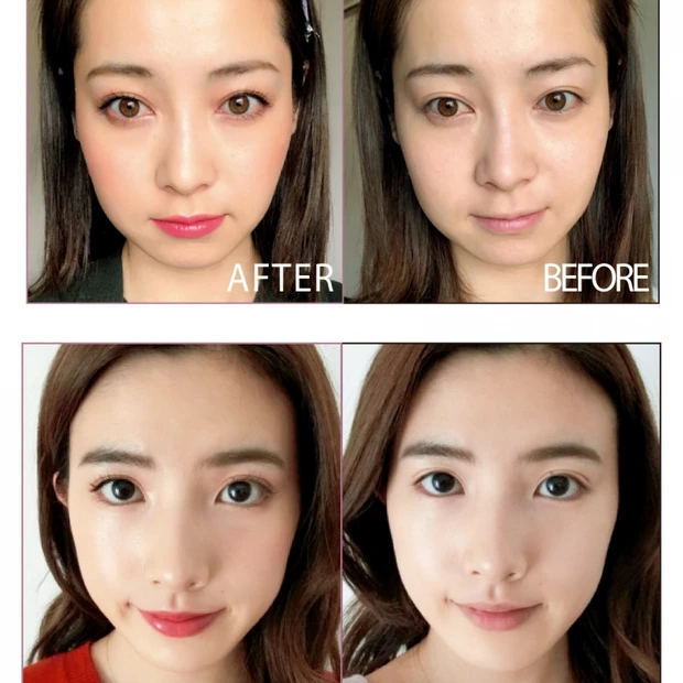 リップでカモフラ＆ポイントハイライトをON！ SNS美女の小顔コスメ