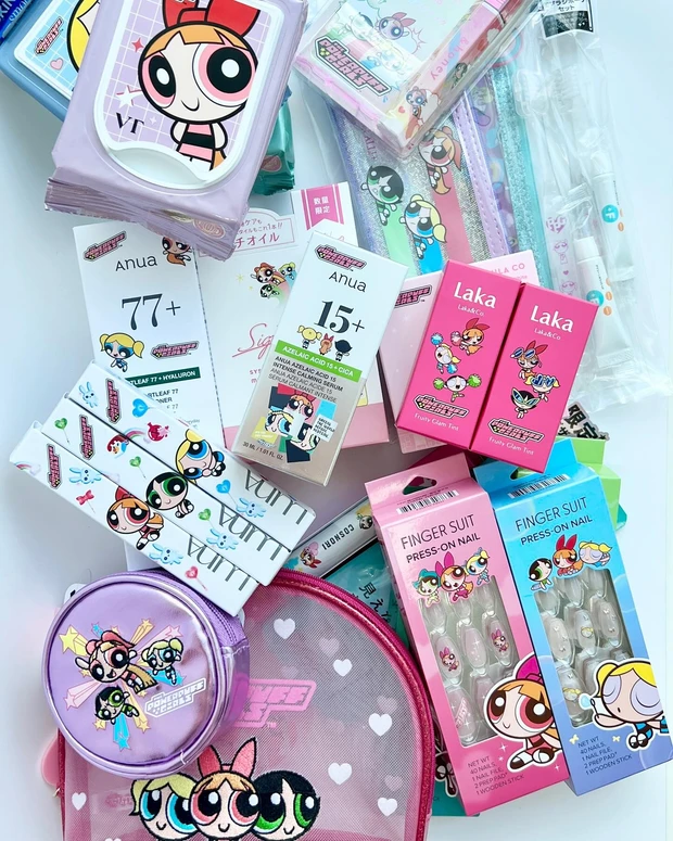 パワーパフ ガールズ』とPLAZAがコラボ！ 限定デザインのコスメ