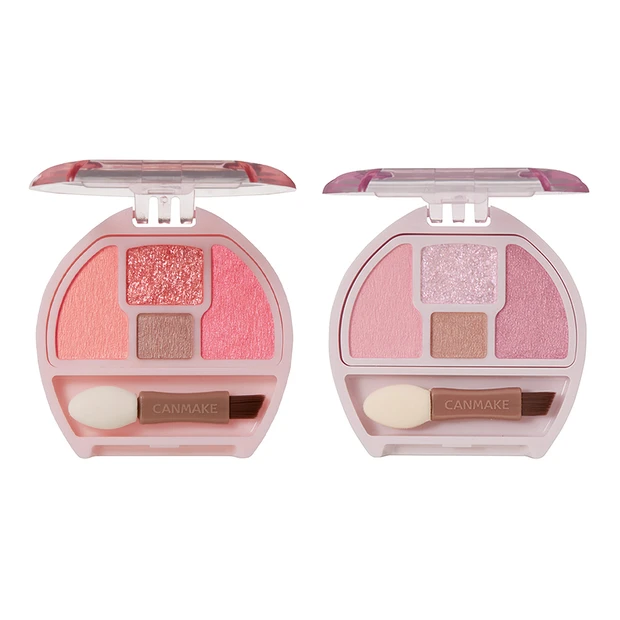 キャンメイク プランぷくコーデアイズ 04 イチゴプランぷく 05 しゃぼんだまプランぷく