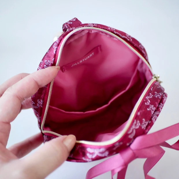 JILL STUART(ジルスチュアート)クリスマスコフレ2022 ミッドナイトチェリーコレクション オリジナルポーチ