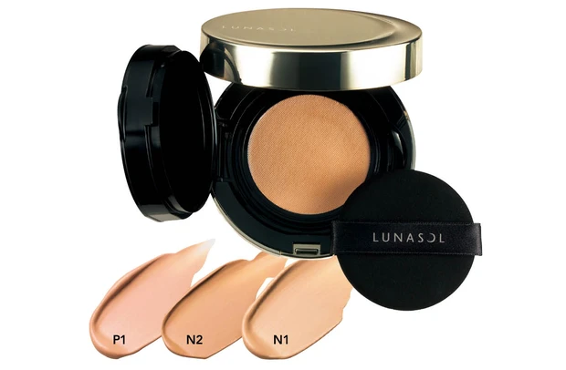 ファンデーション クッション ルナソル ラディアントフロウ メッシュコンパクト
