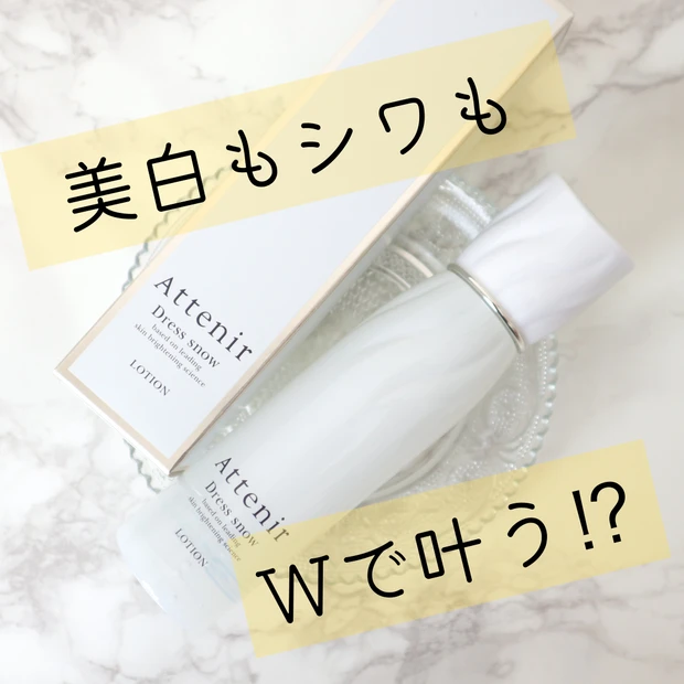 【彷徨いメラニン】を撲滅!美白もシワもWで叶う【アテニア】の欲張りローションをレビュー!_4