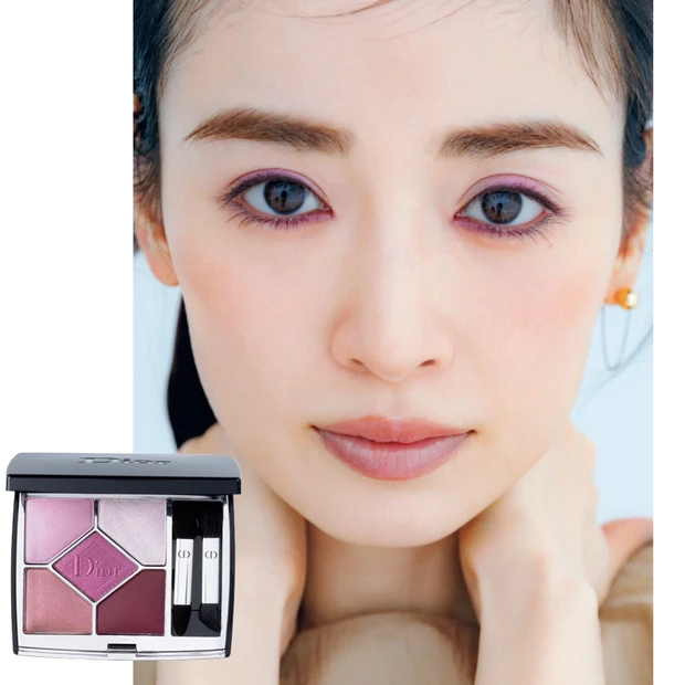 パープルピンクで大胆に色遊び！ディオールの春新色パレットで洒落顔に