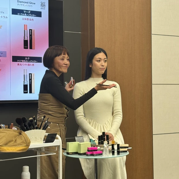 yUKIさんメイクレクチャー