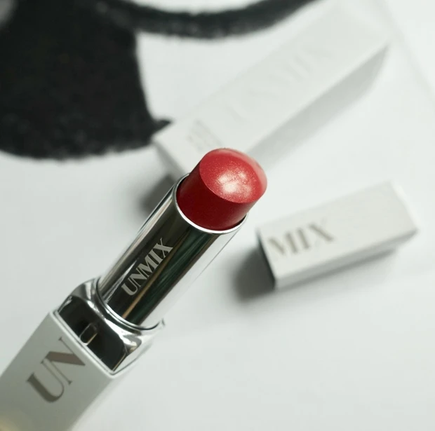 UNMIX　アンミックス　モイスチャーリップスティック　グロウ　サンセットオレンジ　新作コスメ2021
