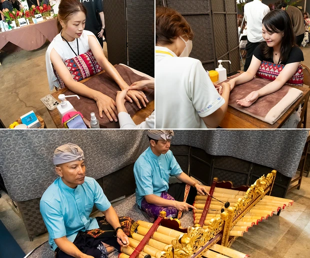 マキアサロン イベント ガムラン ハンドケア