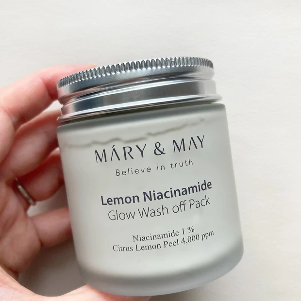 毛穴もくすみも一掃する夏の救世主！Mary&May レモンナイアシンアミドグロウウォッシュオフパックをご紹介♪_4