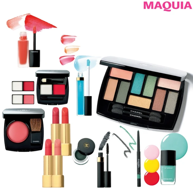 シャネルの春新色コスメはナポリから着想、9色のアイシャドウパレットも登場…