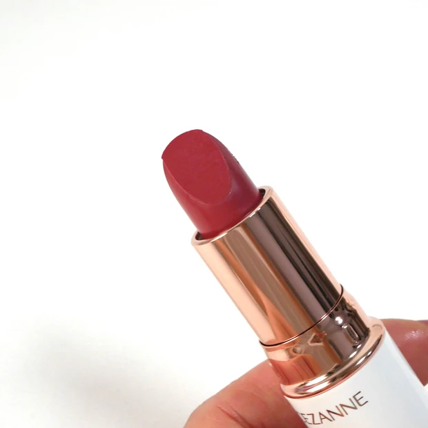 セザンヌ CEZANNE 新作 ラスティングステイリップカラー 01 ローズレッド