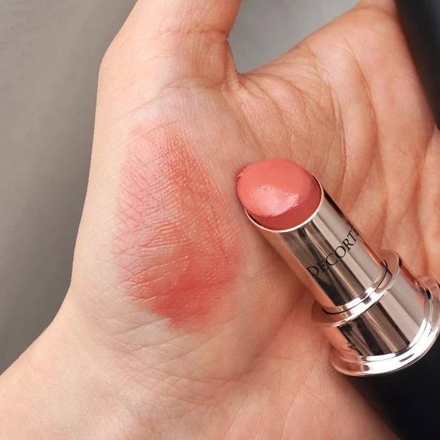 2025MYベスコスリップ②DECORTE(コスメデコルテ) ルージュデコルテ クリームグロウ 13G my theoryのスウォッチ