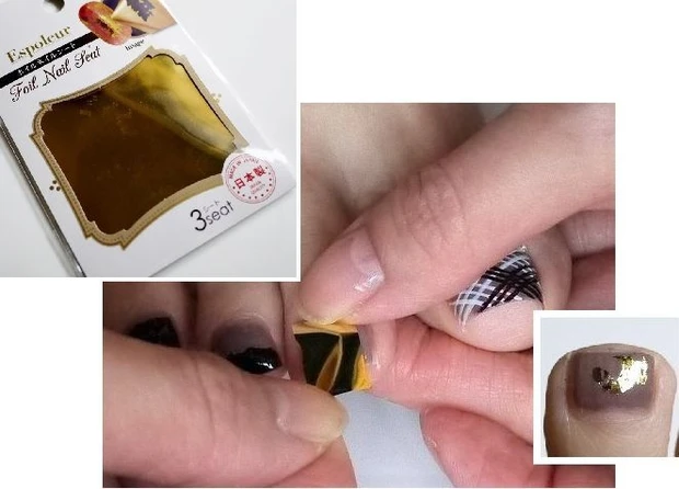 プチプラ&100均メインでリアルに仕上げる♡バレンタインフットネイル!_3