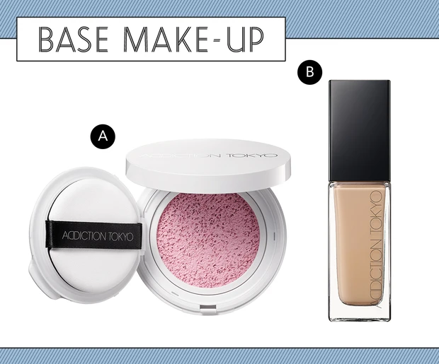 山本舞香 スリープインスモーキーアイのベースメイクアイテム 山本舞香のBeauty Script