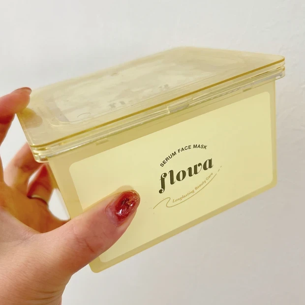 フローワ 美容液フェイスマスク グルタチオン&ビタミンC