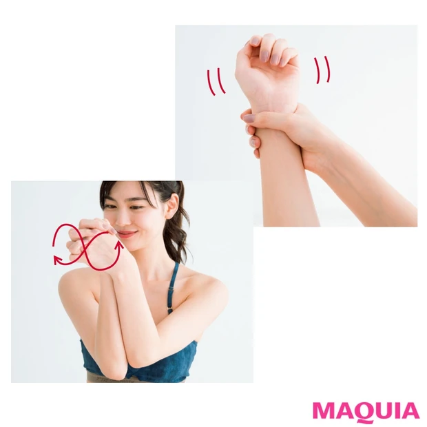 ほっそり華奢な手もとに！ 話題のトレーナーが教える押すだけマッサージ
