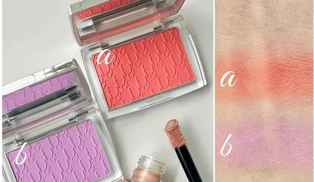 2024年夏新色チーク_ディオール ロ―ジ― グロウ 061/063_スウォッチ