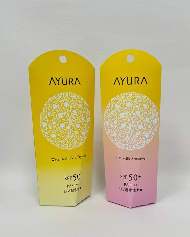アユーラ(AYURA) 新作ミルクUV パッケージ