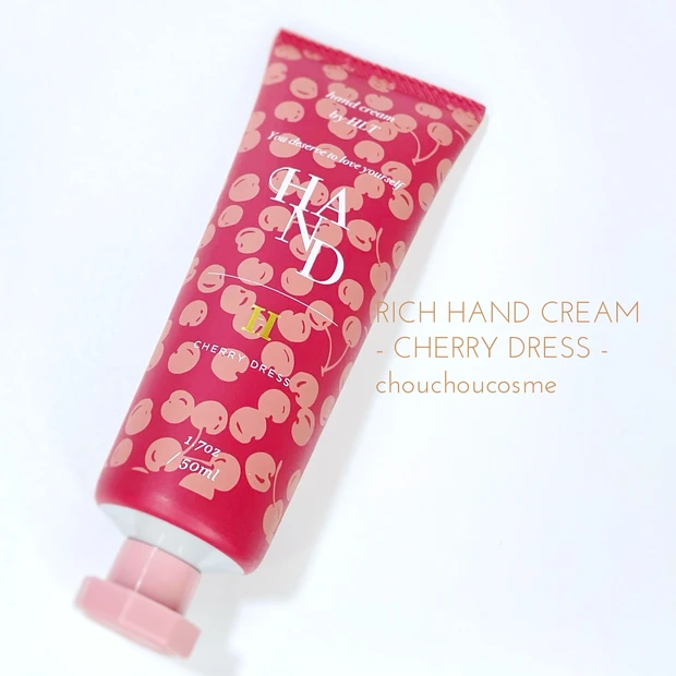 RICH HAND CREAM - CHERRY DRESS -　ハーリップトゥ