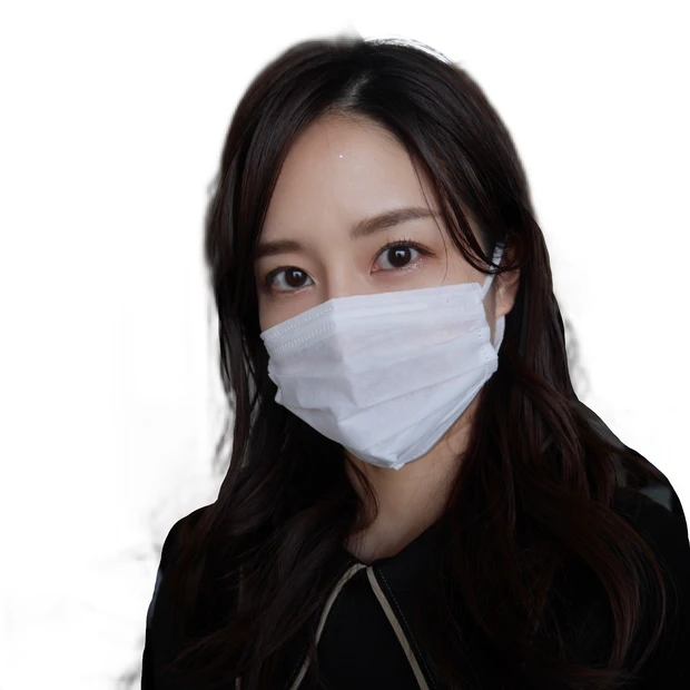 【小顔マスク】シンプルだけどフェイスラインがすっきり見えるプチプラ不織布マスク_3_1