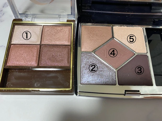 1パレットで何通りもの楽しみ方♡あの人気ブランドの新作パレットのご紹介します♡【Dior サンククルールクチュール TUTUチュチュ】_4