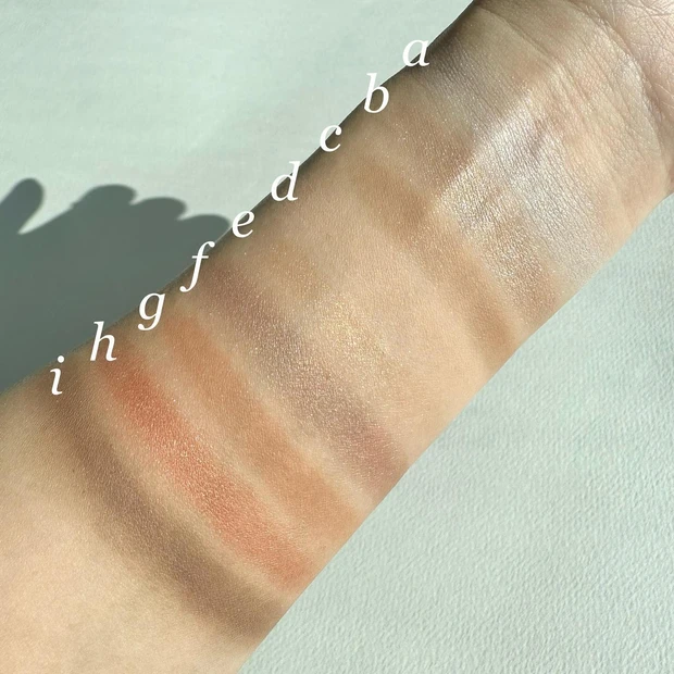 ディオール バックステージ アイ パレット 001_スウォッチ