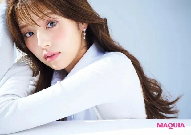 IVEウォニョン顔ピンクメイク