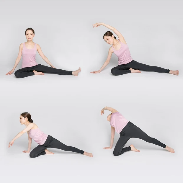 “わき腹を伸ばしてひねる”で骨盤のゆがみを矯正【美姿勢ワークアウトLes…