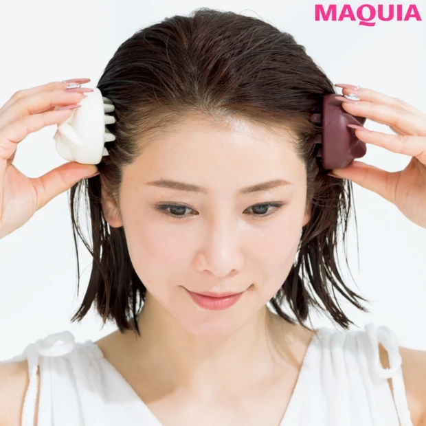 50歳でもこの美髪！ たるみ予防にも一役買う、水谷雅子さんのお風呂ケアを…