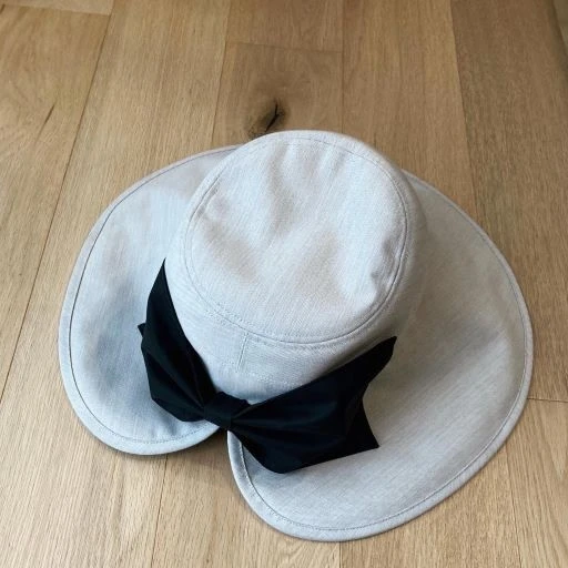 サンバリア100 ナチュラル・リボンハット