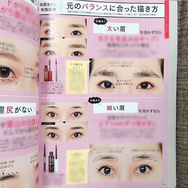 paku☆chanさんの眉メイク