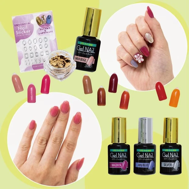 セリアジェルネイルのカラーバリエーションや持ちの口コミ紹介