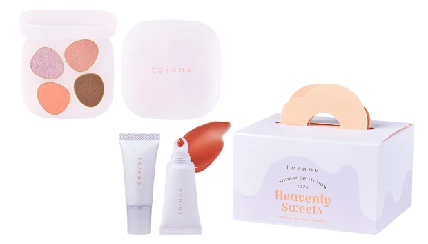 トーンクリスマスコフレ2025 トーン ヘブンリー スイーツボックス  限定3種