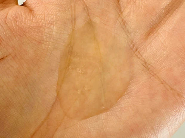 ファンケルのマイルドクレンジングオイルのテクスチャー