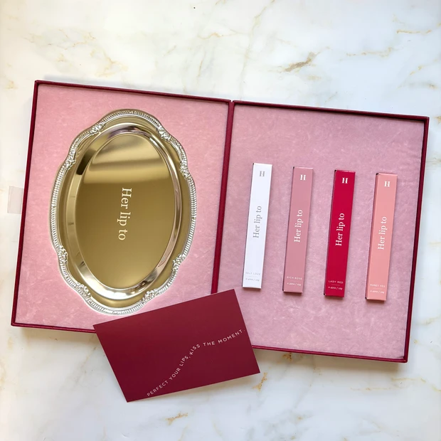 House of Hermeで開催されたHer lip to BEAUTY新作美容液リップ「LIP TO LOVE SERUM」ローンチイベントのお土産