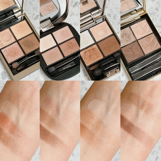 ブルベ夏おすすめデパコスアイシャドウ まとめ