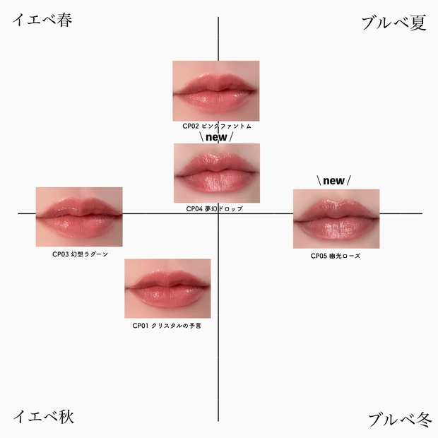 ケイト KATE リップモンスター クリスタルポッド パーソナルカラー 全色