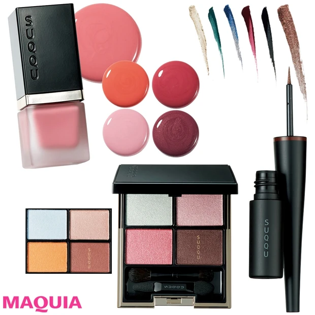 1/18発売【SUQQU】の春新色を一挙公開！ 大人のパステルカラーが勢…