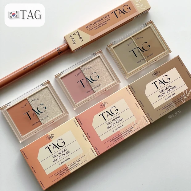 TAG タグ シェーディング 陰影 立体メイク 韓国コスメ ダイソーdaiso プチプラ