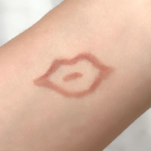 影色リップメイカー02クールピンクのスウォッチ