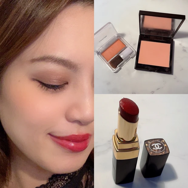 【鬼滅の刃 推しキャラ色メイク】シャネル秋コスメ・手持ちコスメ使って炎柱 煉獄杏寿郎風メイクをしてみた🔥秋メイクにも使える◎_4_1