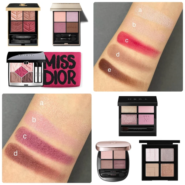 ブルべにおすすめの新色アイシャドウ19選 人気ブランド 全色スウォッチ付き