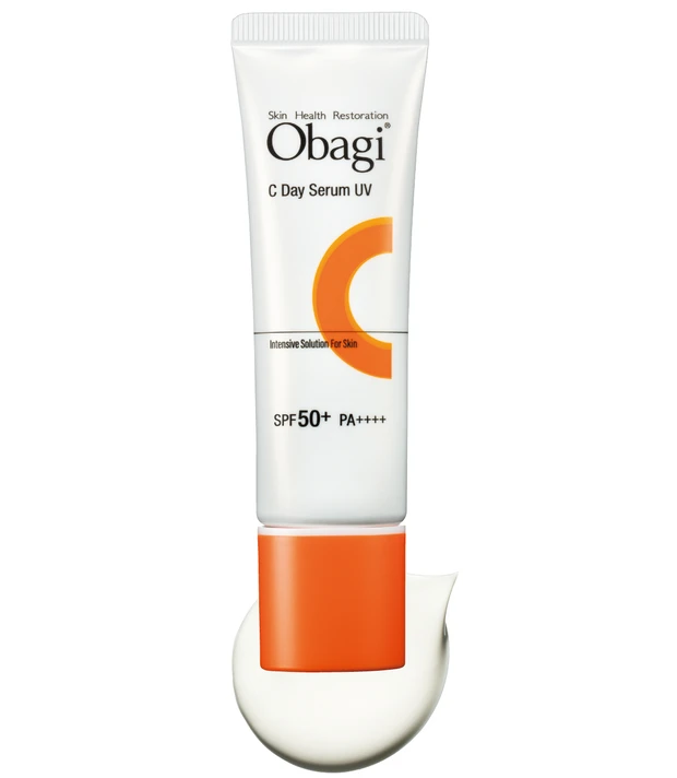 【おすすめ日焼け止め2024】オバジC デイセラムUV SPF50+・PA++++ UV耐水性★ 30g ¥3300／ロート製薬